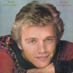 John Schneider White Christmas Vinyl LP USED