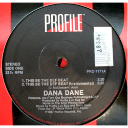 Dana Dane This Be The Def Beat Vinyl 12" USED