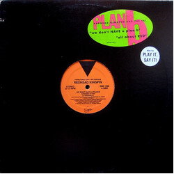 Redhead Kingpin And The FBI We Don't Have A Plan B / All About Red Vinyl 12" USED