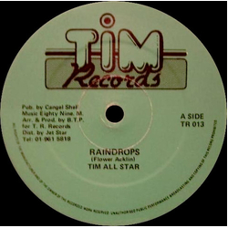 Tim's All Stars Raindrops Vinyl 12" USED