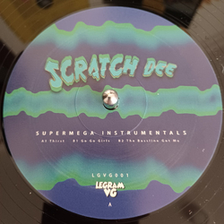 Scratch Dee Super Mega Instrumentals Vinyl 12" USED