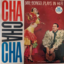 Jack Costanzo And His Orchestra Mr. Bongo Plays In Hi-Fi Cha Cha Cha Vinyl LP USED