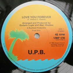 U.P.B. Love You Forever Vinyl 12" USED