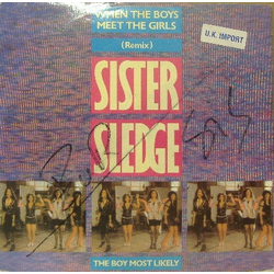 Sister Sledge When The Boys Meet The Girls Vinyl 12" USED
