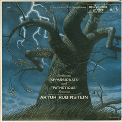 Ludwig van Beethoven / Arthur Rubinstein "Appassionata" And "Pathétique" Sonatas Vinyl LP USED