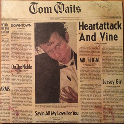 Tom Waits Heartattack And Vine Vinyl LP USED
