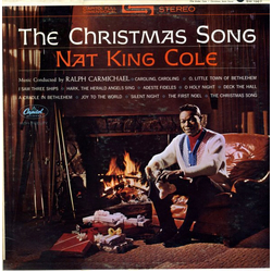 Nat King Cole The Christmas Song Vinyl LP USED