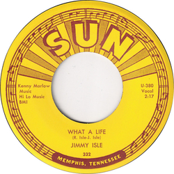 Jimmy Isle What A Life / Together Vinyl 7" USED