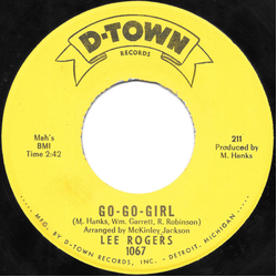 Lee Rogers Go-Go-Girl / I'm A Practical Guy Vinyl 7" USED