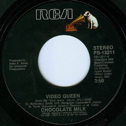 Chocolate Milk (2) Video Queen Vinyl 7" USED