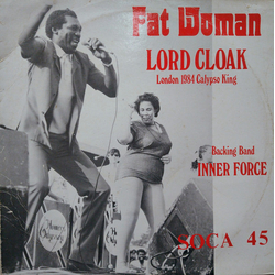 Lord Cloak / Inner Force Fat Woman Vinyl 12" USED