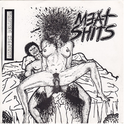 Meat Shits Mindfuck Delirium Vinyl 7" USED