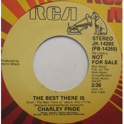 Charley Pride The Best There Is USED VINYL 7INCH 45 RPM PROMO