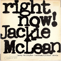 Jackie McLean Right Now! Vinyl LP USED