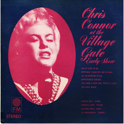 Chris Connor At The Village Gate: Early Show / Late Show Vinyl LP USED
