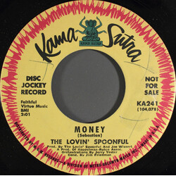 The Lovin' Spoonful Money USED VINYL 7INCH 45 RPM PROMO