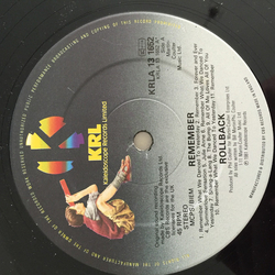 Rollback Remember Vinyl 12" USED