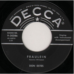 Don Estes Fraulein Vinyl 7" USED