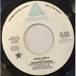 Graham Parker And The Rumour Local Girls Vinyl 7" USED
