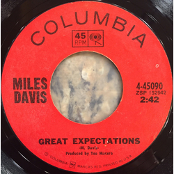 Miles Davis Great Expectations / The Little Blue Frog Vinyl 7" USED