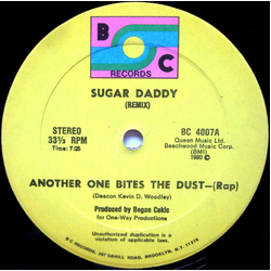 Sugar Daddy (2) Another One Bites The Dust Vinyl 12" USED