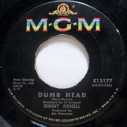 Ginny Arnell Dumb Head Vinyl 7" USED