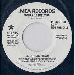L.A. Dream Team Nursery Rhymes Vinyl 7" USED