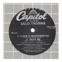 Lillo Thomas I Love It (Special Remix) Vinyl 12" USED