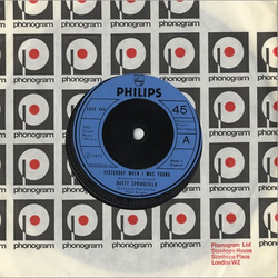 Dusty Springfield Yesterday When I Was Young / The Look Of Love Vinyl 7" USED