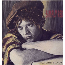 Simply Red Picture Book Vinyl LP USED