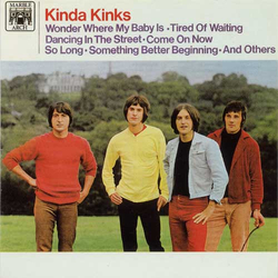 The Kinks Kinda Kinks Vinyl LP USED