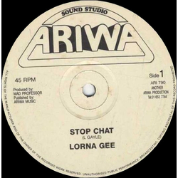 Lorna Gee Stop Chat / Fantasy World Vinyl 12" USED