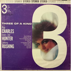 Various Three Of A Kind, Blues Singers Vinyl LP USED