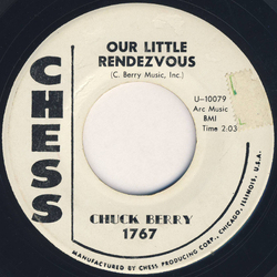 Chuck Berry Our Little Rendezvous Vinyl 7" USED