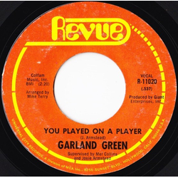 Garland Green You Played On A Player / Mr. Misery Vinyl 7" USED