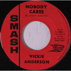Vicki Anderson I Love You / Nobody Cares Vinyl 7" USED