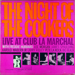 Freddie Hubbard The Night Of The Cookers - Live At Club La Marchal, Volume 1 Vinyl LP USED