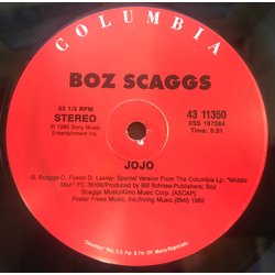 Boz Scaggs Jojo Vinyl 12" USED