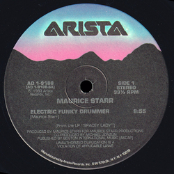 Maurice Starr Electric Funky Drummer Vinyl 12" USED
