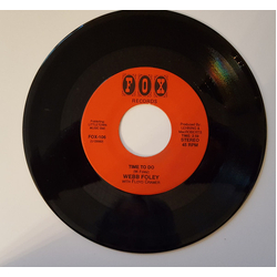 Webb Foley Red Ridin' Hood / Time To Do Vinyl 7" USED