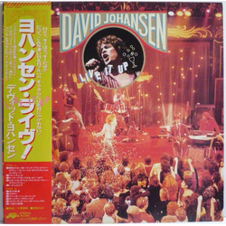 David Johansen Live It Up Vinyl LP USED