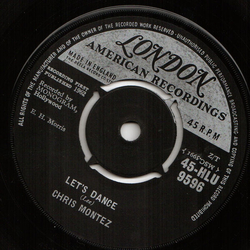 Chris Montez Let's Dance Vinyl 7" USED