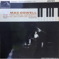 Edward MacDowell / Eugene List / Carlos Chávez The Two Piano Concerti Vinyl LP USED