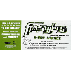 Freestylers / Tenor Fly B-Boy Stance Vinyl 12" USED