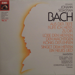 Johann Sebastian Bach / Teresa Żylis-Gara / Ingeborg Ruß / Peter Schreier / Franz Crass / Windsbacher Knabenchor / Consortium Musicum (2) / Hans Thamm