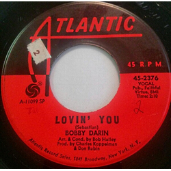 Bobby Darin Lovin' You Vinyl 7" USED