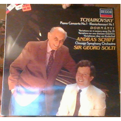 Pyotr Ilyich Tchaikovsky / Ernst von Dohnányi / András Schiff / Chicago Symphony Orchestra / Georg Solti Piano Concerto No.1 = Klavierkonzert Nr. 1 / 