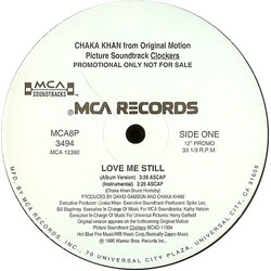 Chaka Khan Love Me Still USED VINYL 12INCH 33 S RPM PROMO