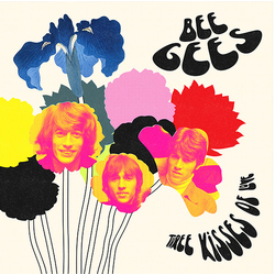 Bee Gees Three Kisses Of Love Vinyl LP USED