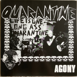Quarantine (8) Agony Vinyl LP USED